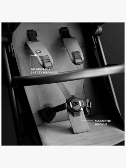 Kinderkraft Rejseklapvogne-PILOT 2 Klapvogn, Platinum Gray