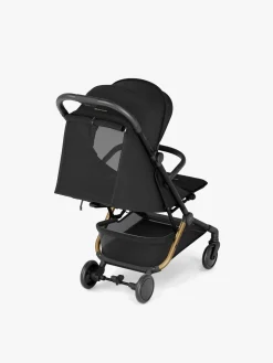 Rejseklapvogne|Kinderkraft PILOT 2 Klapvogn, Platinum Midnight Black Sort