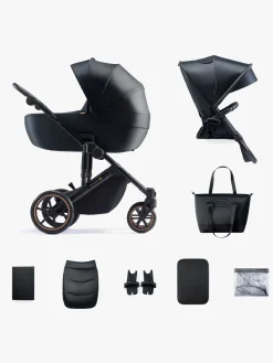 Kinderkraft Duo- & Kombivogne-Prime 2 2-in-1 Duovogn, Venezian Black