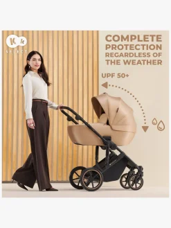 Duo- & Kombivogne|Kinderkraft Prime 2 2-in-1 Duovogn, Shadow Grey Grå