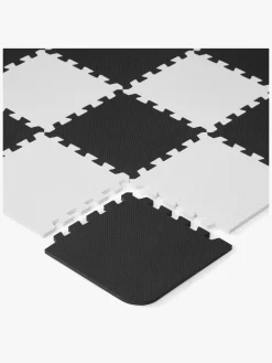 Interiør|Kinderkraft Puslespilstæppe 150x180 Foam, Sort