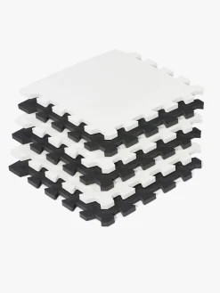 Interiør|Kinderkraft Puslespilstæppe 150x180 Foam, Sort