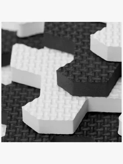 Interiør|Kinderkraft Puslespilstæppe 150x180 Foam, Sort