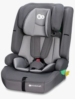 Autostole 9-36 Kg|Kinderkraft SAFETY-FIX 2 I-Size Autostol, Grey Grå
