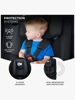 Kinderkraft Autostole 9-36 Kg-SAFETY-FIX 2 I-Size Autostol, Black