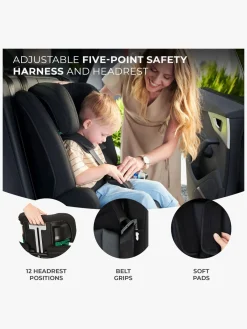 Kinderkraft Autostole 9-36 Kg-SAFETY-FIX 2 I-Size Autostol, Black