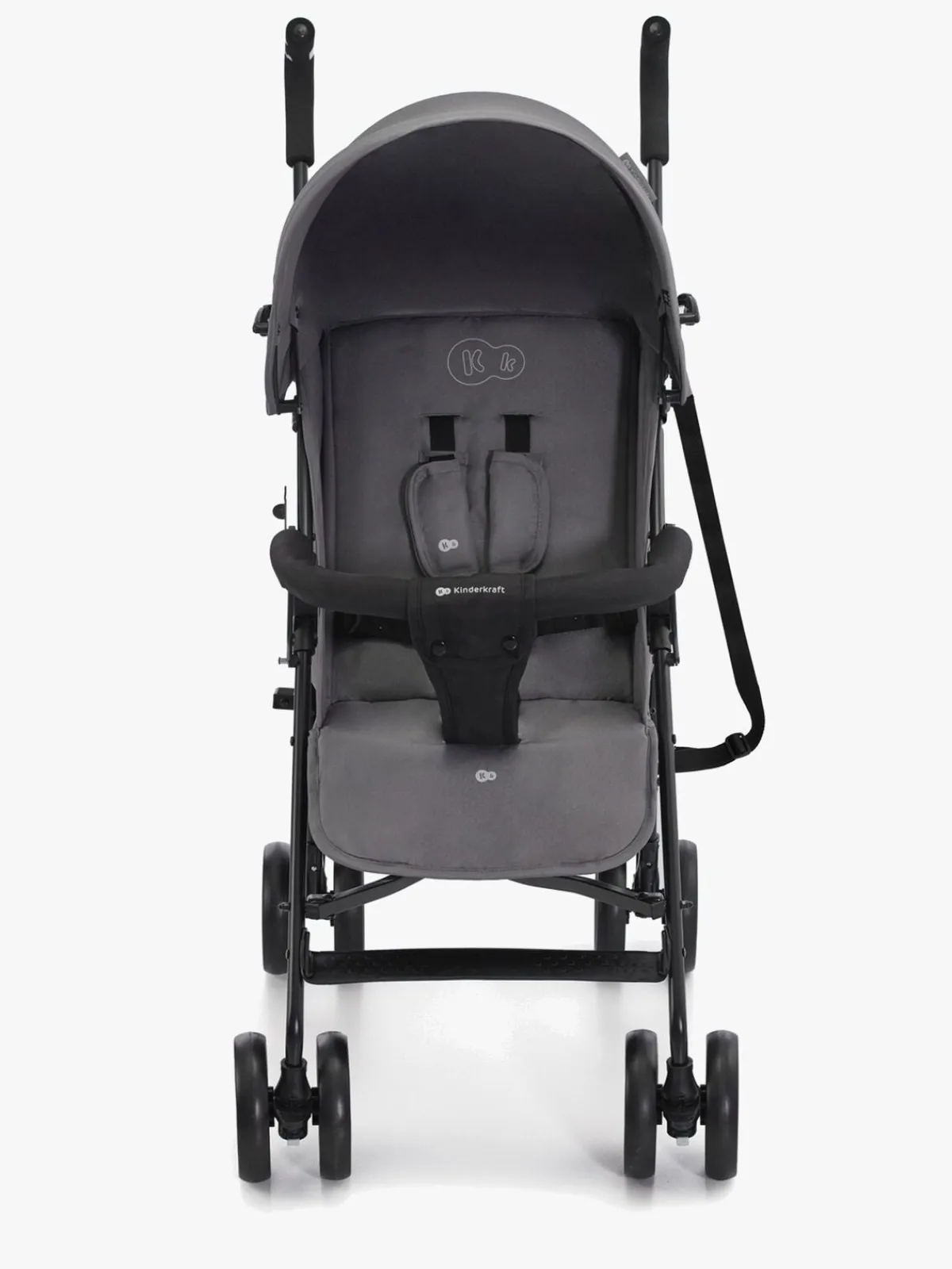 Rejseklapvogne|Kinderkraft Tik Klapvogn, Stone Grey