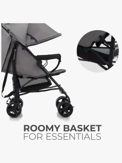 Rejseklapvogne|Kinderkraft Tik Klapvogn, Stone Grey