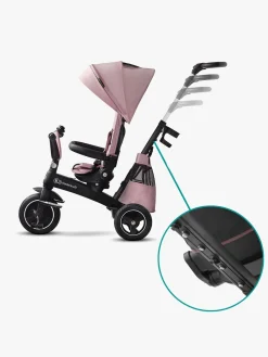 Kinderkraft Cykler-Trehjulet Cykel Easytwist, Lyserød