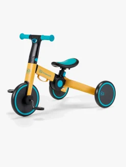 Cykler|Kinderkraft Trehjulet Cykel 4TRIKE, Gul Blå/Gul