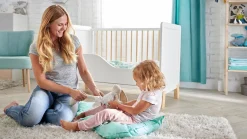 Børnesenge & Tilbehør|Kinderkraft Tremmeseng Nico, White