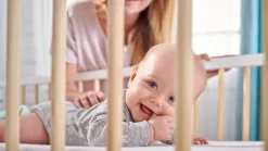 Børnesenge & Tilbehør|Kinderkraft Tremmeseng Nico, White