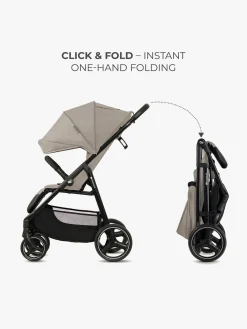 Kinderkraft Rejseklapvogne-Trig 3 Klapvogn, Stone