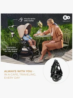 Duo- & Kombivogne|Kinderkraft YOXI 2-in-1 Duovogn, Mystic Green Grøn