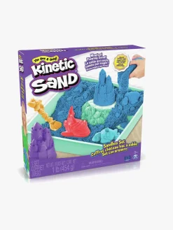 Kreativt Legetøj|KineticSand Kinetic Sand Legesæt Sandkasse Blå
