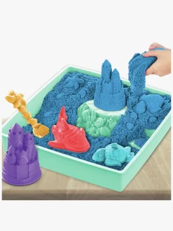 Kreativt Legetøj|KineticSand Kinetic Sand Legesæt Sandkasse Blå