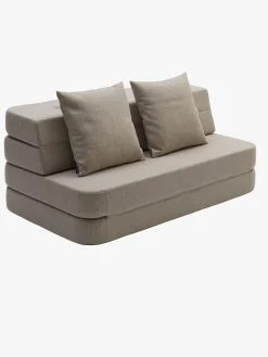 Børnemøbler|KlipKlap 3 Fold Sofa, Sandfarvet