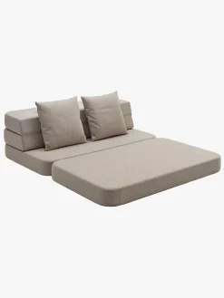 Børnemøbler|KlipKlap 3 Fold Sofa, Sandfarvet