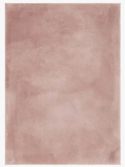 Gulvtæpper|KM Carpets Cozy Gulvtæppe 133x190, Dusty Pink