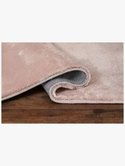 Gulvtæpper|KM Carpets Cozy Gulvtæppe 133x190, Dusty Pink