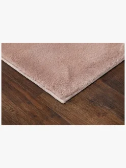 Gulvtæpper|KM Carpets Cozy Gulvtæppe 110x160, Dusty Pink