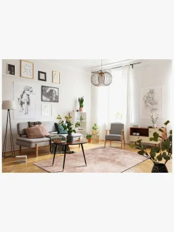 Gulvtæpper|KM Carpets Cozy Gulvtæppe 110x160, Linen