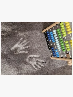 Gulvtæpper|KM Carpets Cozy Rundt Gulvtæppe 160, Grey