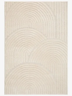 Gulvtæpper|KM Carpets Doria Zen Gulvtæppe 160x230, Hvid