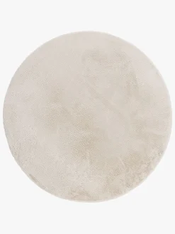 Gulvtæpper|KM Carpets Dream Rund Gulvtæppe 160, Natur
