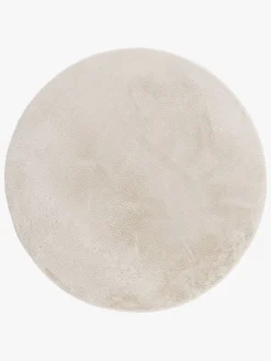 Gulvtæpper|KM Carpets Dream Rundt Gulvtæppe 120, Natur