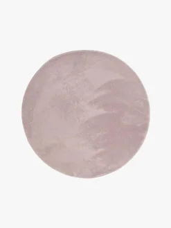 Gulvtæpper|KM Carpets Gulvtæppe Rund 120, Soft Dusty Pink Lyserød