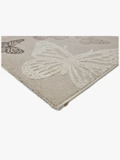 Gulvtæpper|KM Carpets Gulvtæppe Sommerfugl 120x170, Creme