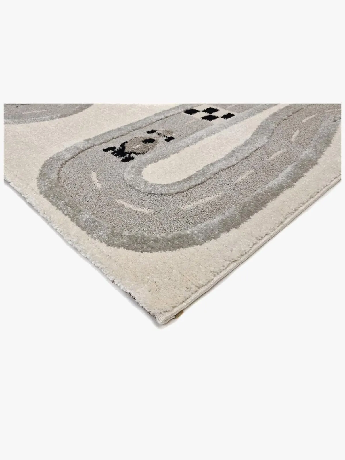 Interiør|KM Carpets Gulvtæppe Vej 80x150, Creme