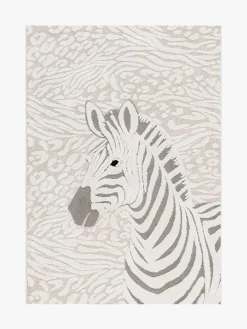 Børn KM Gulvtæpper-Carpets Gulvtæppe Zebra 80x150, Creme