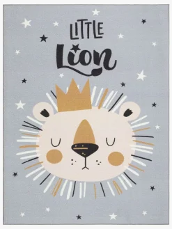 Børn KM Gulvtæpper-Carpets Play Lionking Gulvtæppe 160x230, Grå