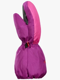 Børn Kombi Tilbehør|Vintertøj-Bear Paw Vanter, Fuschia Fedora