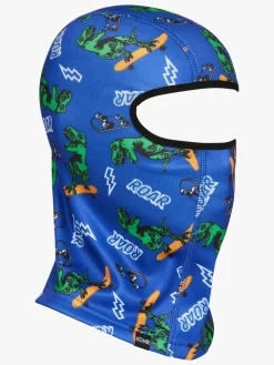 Tilbehør|Kombi Velvet Elefanthue, Blue Skate Dino