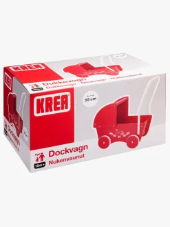 Dukker & Bamser|Krea Dukkevogn, Rød