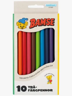 Bamse Kreativt Legetøj-Kärnan Farveblyanter 10-pack