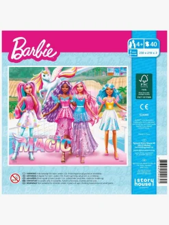 Spil & Puslespil|Krnan Kärnan Barbie Træpuslespil 40 Brikker