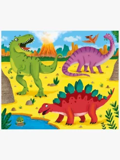 Krnan Spil & Puslespil-Kärnan Dinosaurer Træpuslespil i Træ 20 Brikker