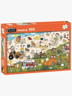 Spil & Puslespil|Krnan Kärnan LasseMajas Detektivbyrå Puslespil 100 Brikker