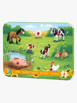 Børn Krnan Legetøj Til Børn På 0-10 År|Spil & Puslespil-Kärnan Puslespil På Bondegården 8 Brikker