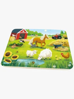 Spil & Puslespil|Krnan Kärnan Rammepuslespil På Bondegården 16 Brikker