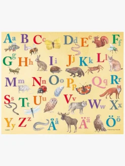 Spil & Puslespil|Krnan Kärnan Træpuslespil ABC Dyr 40 Brikker