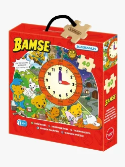 Spil & Puslespil|Bamse Kärnan Træpuslespil Ur 40 Brikker