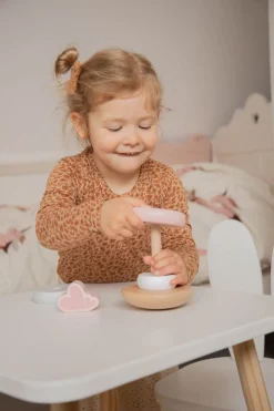 LabelLabel2 Babylegetøj-Label Label Stablelegetøj Ringe, Pink