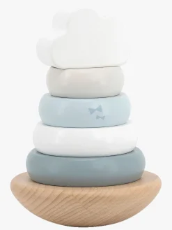 LabelLabel2 Babylegetøj-Label Label Stablelegetøj Ringe, Blå