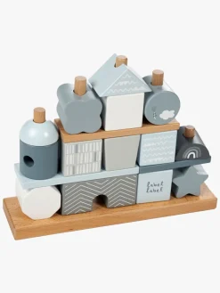 Babylegetøj|LabelLabel2 Label Label Stablelegetøj Hus, Blå