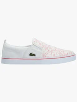 Børn Lacoste Sneakers-Gazon 318 Sneakers, White/Pink
